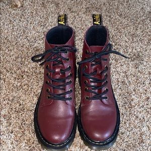 Dr. Martens Maroon